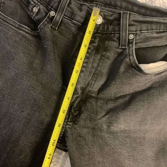 Levi's Black  Denim Jeans, size 34x34 - Picture 11 of 13